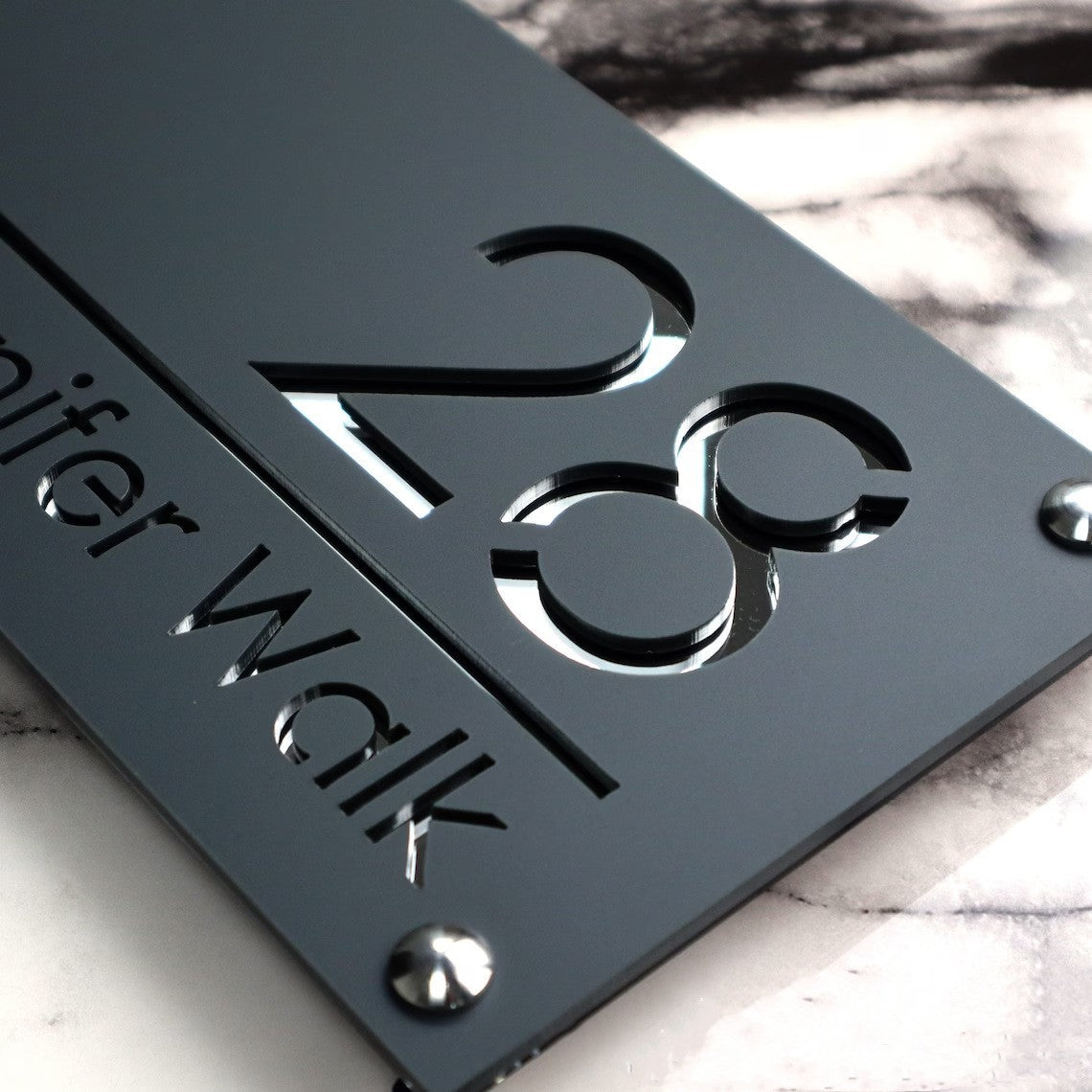 Acrylic Doorplate Personalized Hotel Apartment Residential Outdoor