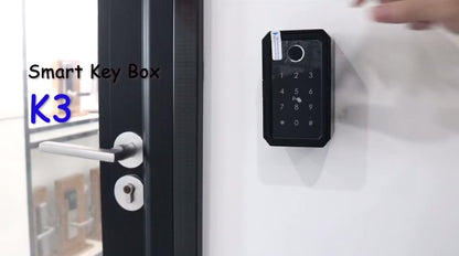 Smart Bluetooth Key Safe Box with Fingerprint Access